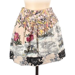 Leifnotes (Anthropologie) Multicolored Size 6 Miniskirt